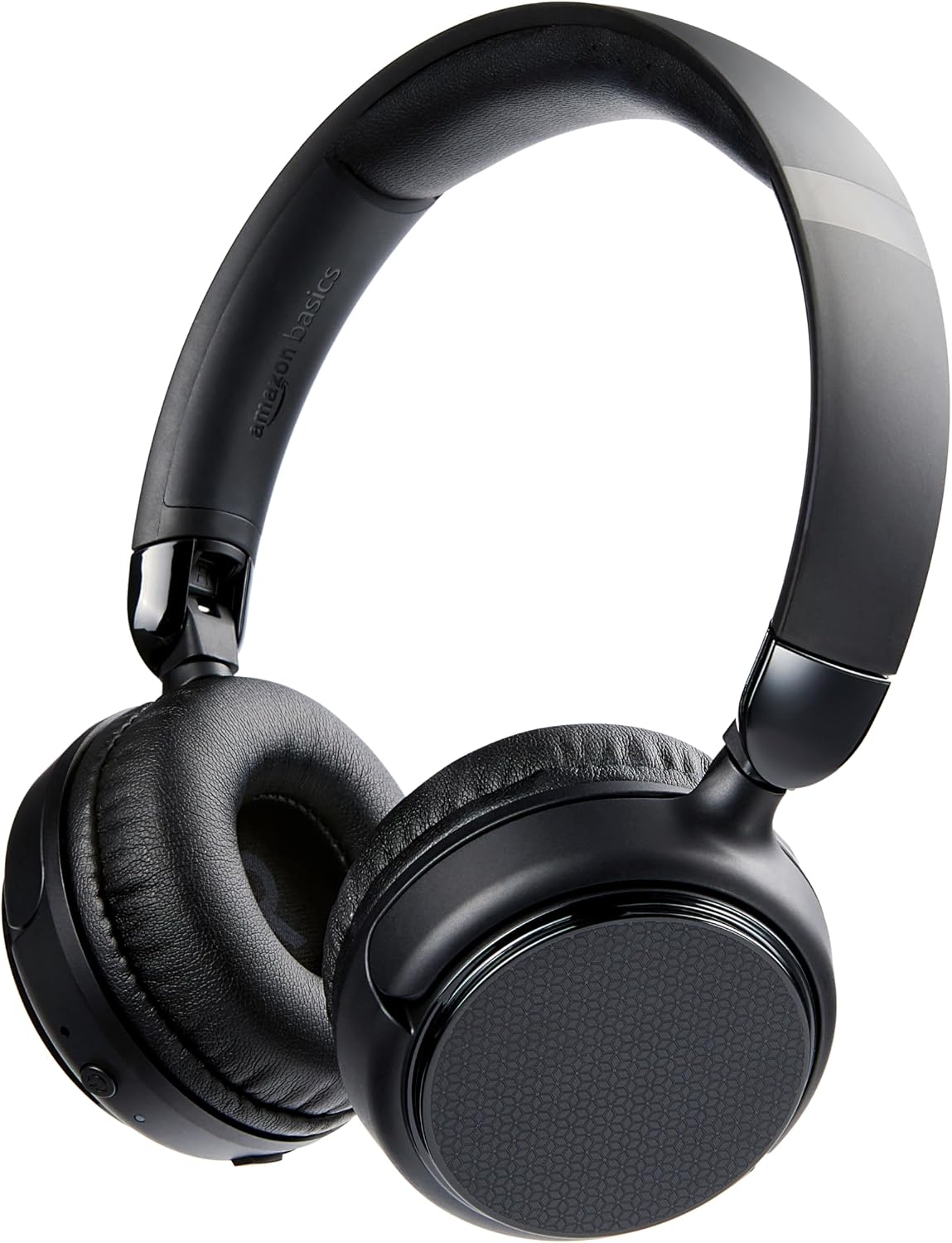 Bluetooth On-Ear Headphones Wireless with Microphone, Deep Bass, 35 Hour Playtime, Foldable, Collapsible, Portable Travel Friendly, Black