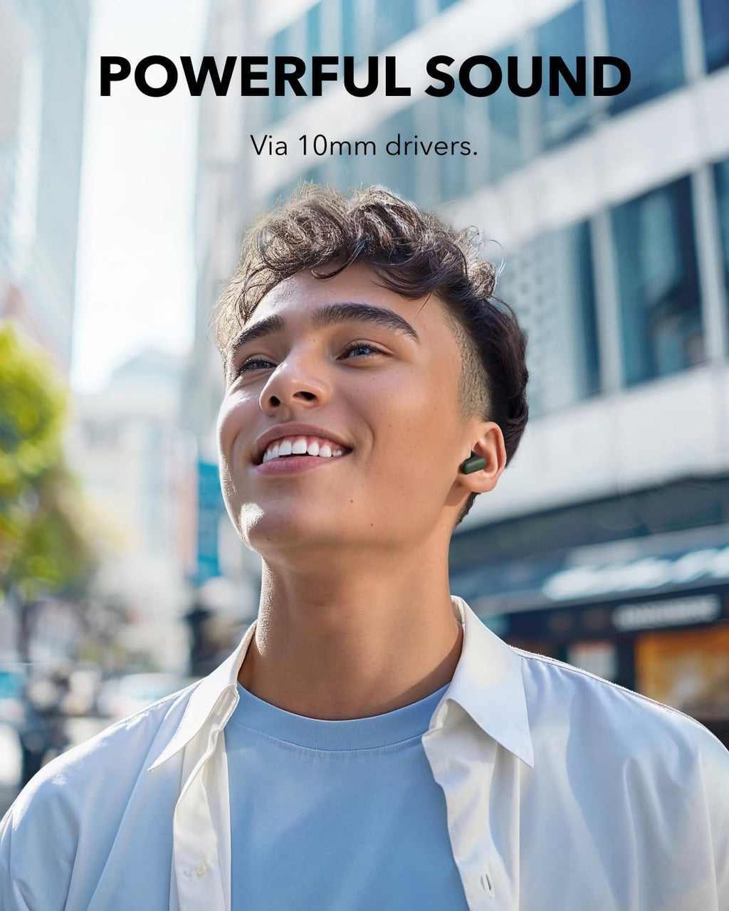Mughal P30i by Anker Noise Cancelling Earbuds, Hands-Free Viewing